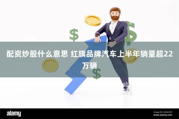 配资炒股什么意思 红旗品牌汽车上半年销量超22万辆