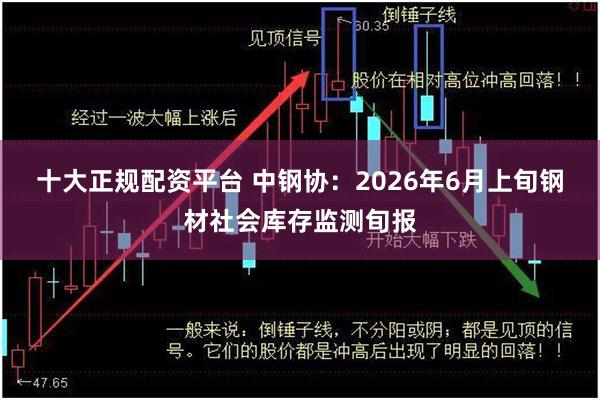 十大正规配资平台 中钢协：2026年6月上旬钢材社会库存监测旬报