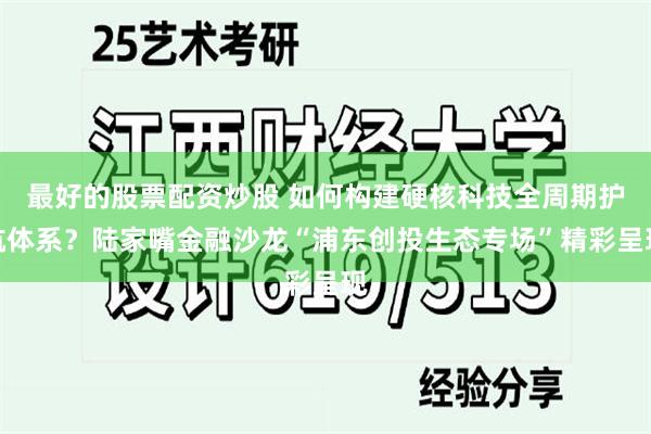 最好的股票配资炒股 如何构建硬核科技全周期护航体系？陆家嘴金融沙龙“浦东创投生态专场”精彩呈现
