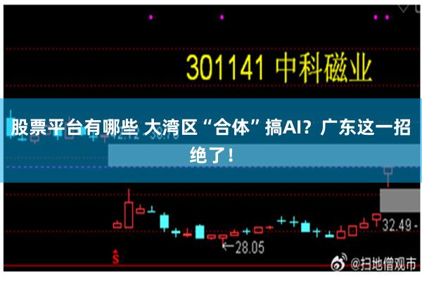 股票平台有哪些 大湾区“合体”搞AI？广东这一招绝了！